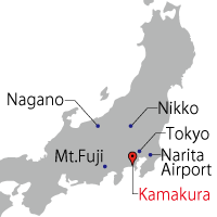 Kamakura private tour by train MAP
